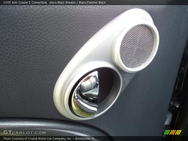 Astro Black Metallic / Black/Panther Black 2005 Mini Cooper S Convertible