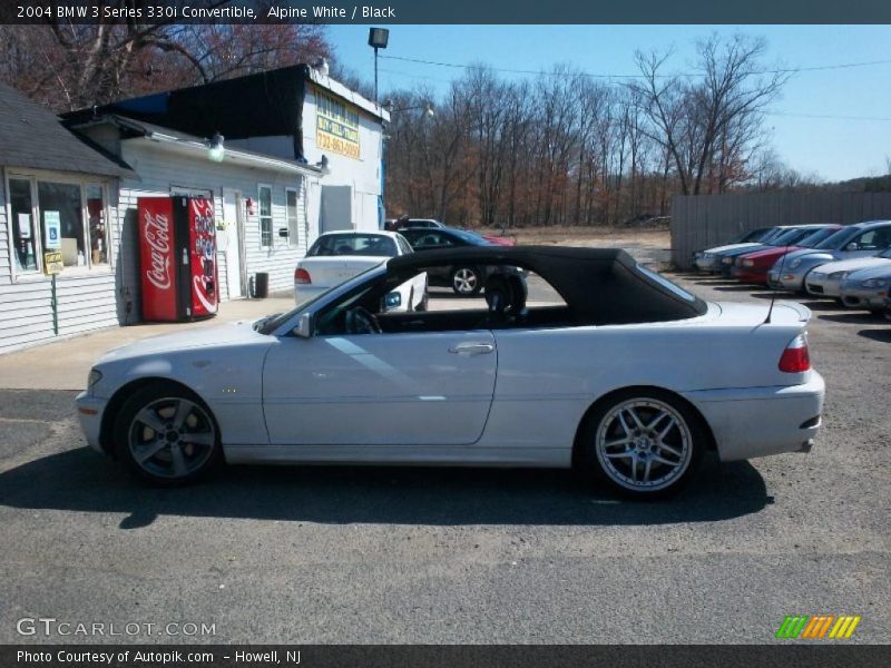 Alpine White / Black 2004 BMW 3 Series 330i Convertible
