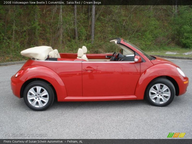  2008 New Beetle S Convertible Salsa Red