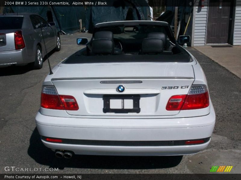 Alpine White / Black 2004 BMW 3 Series 330i Convertible