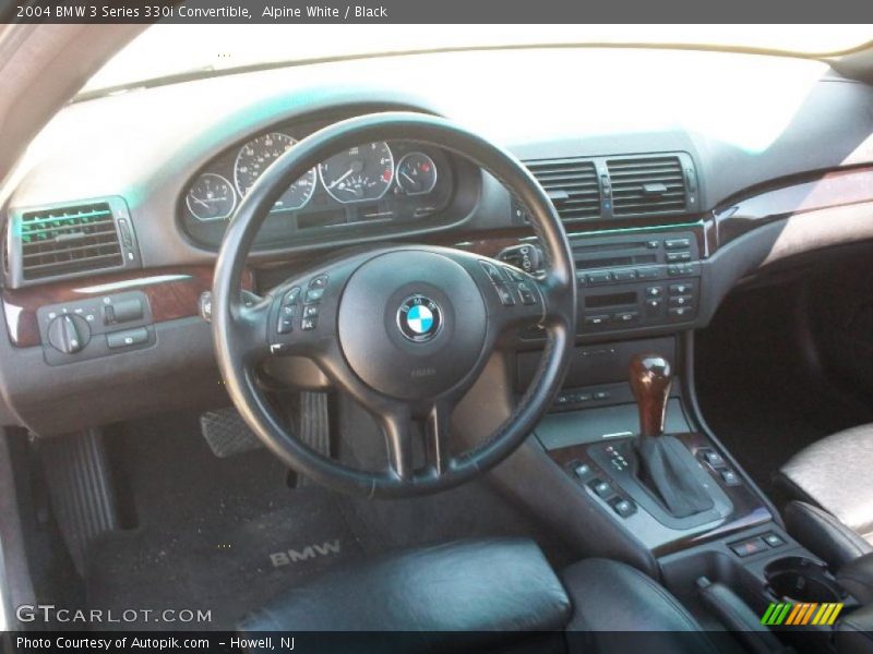 Alpine White / Black 2004 BMW 3 Series 330i Convertible