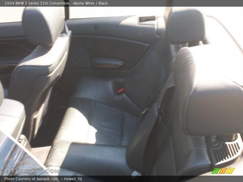 Alpine White / Black 2004 BMW 3 Series 330i Convertible