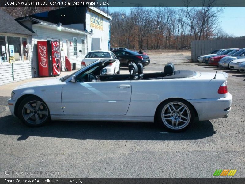 Alpine White / Black 2004 BMW 3 Series 330i Convertible
