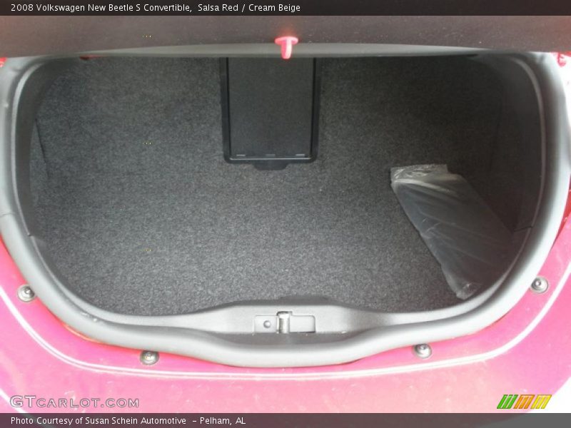  2008 New Beetle S Convertible Trunk