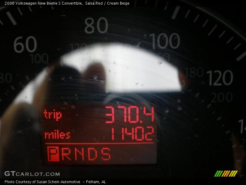 Salsa Red / Cream Beige 2008 Volkswagen New Beetle S Convertible