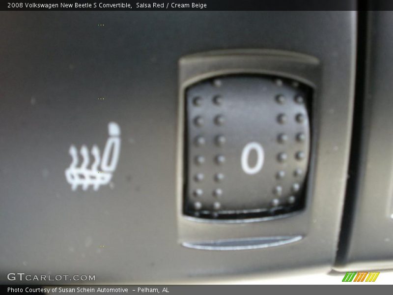 Salsa Red / Cream Beige 2008 Volkswagen New Beetle S Convertible