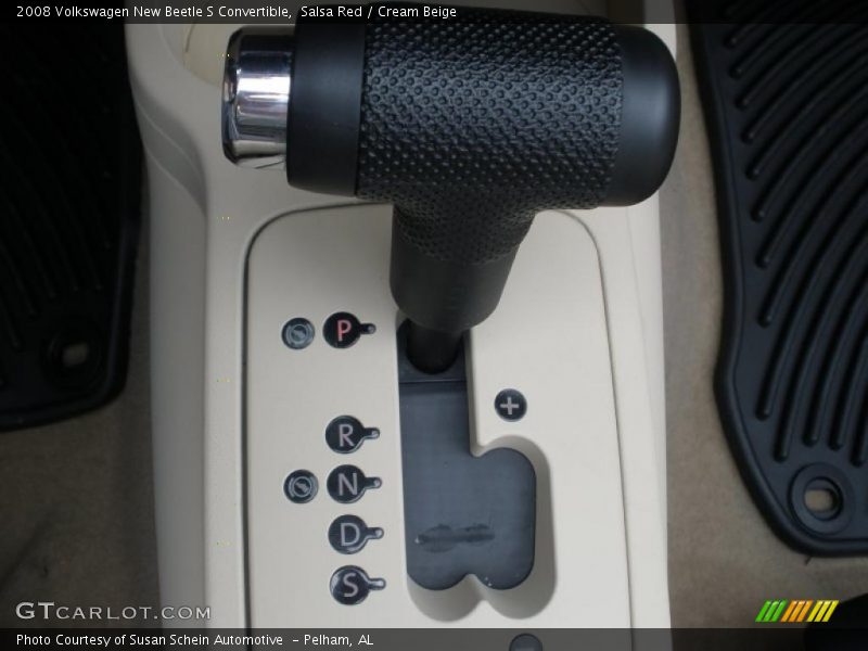  2008 New Beetle S Convertible 6 Speed Tiptronic Automatic Shifter