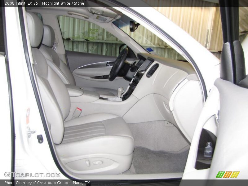 Moonlight White / Stone 2008 Infiniti EX 35