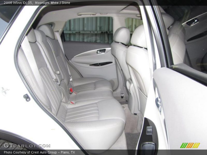 Moonlight White / Stone 2008 Infiniti EX 35
