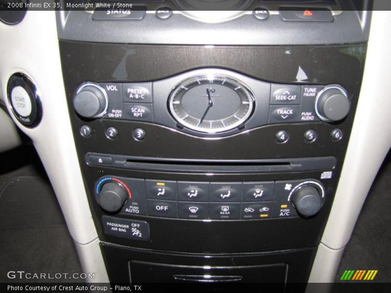 Moonlight White / Stone 2008 Infiniti EX 35