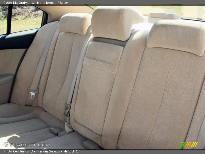 Metal Bronze / Beige 2009 Kia Optima LX