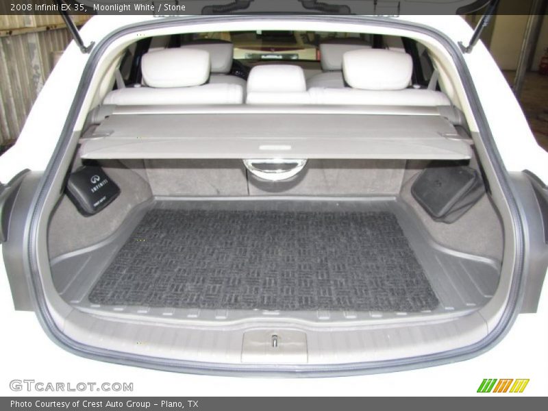 Moonlight White / Stone 2008 Infiniti EX 35