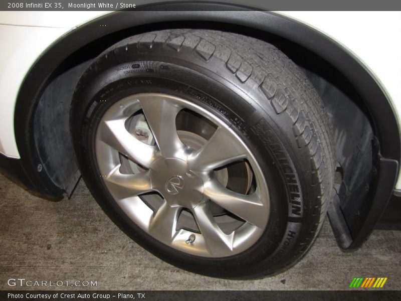 Moonlight White / Stone 2008 Infiniti EX 35