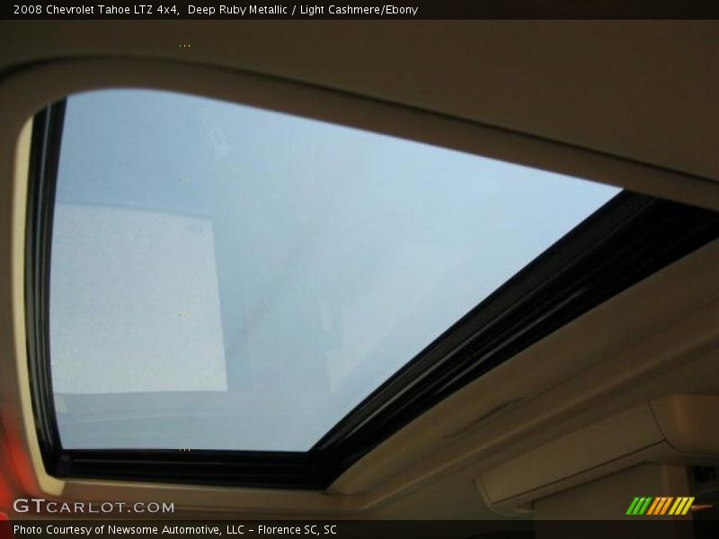 Deep Ruby Metallic / Light Cashmere/Ebony 2008 Chevrolet Tahoe LTZ 4x4