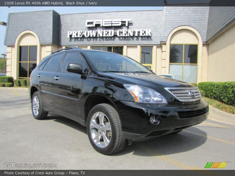 Black Onyx / Ivory 2008 Lexus RX 400h AWD Hybrid