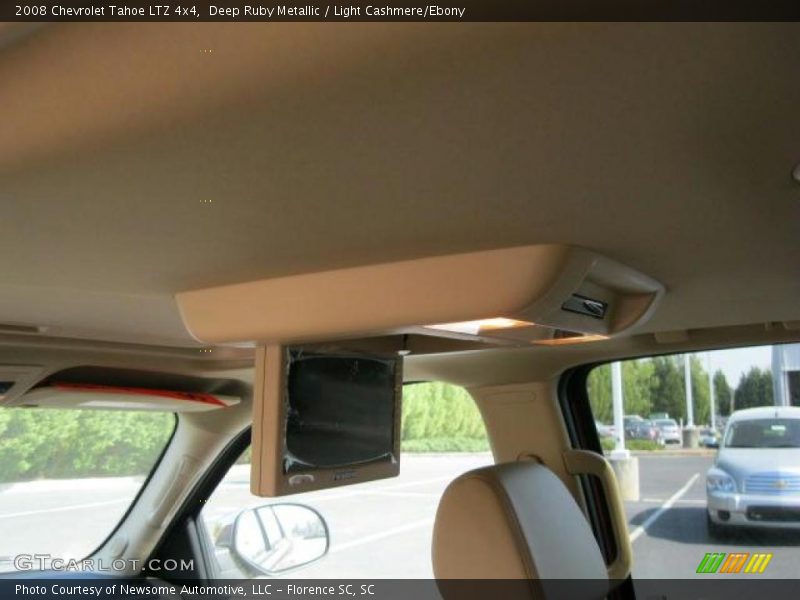 Deep Ruby Metallic / Light Cashmere/Ebony 2008 Chevrolet Tahoe LTZ 4x4