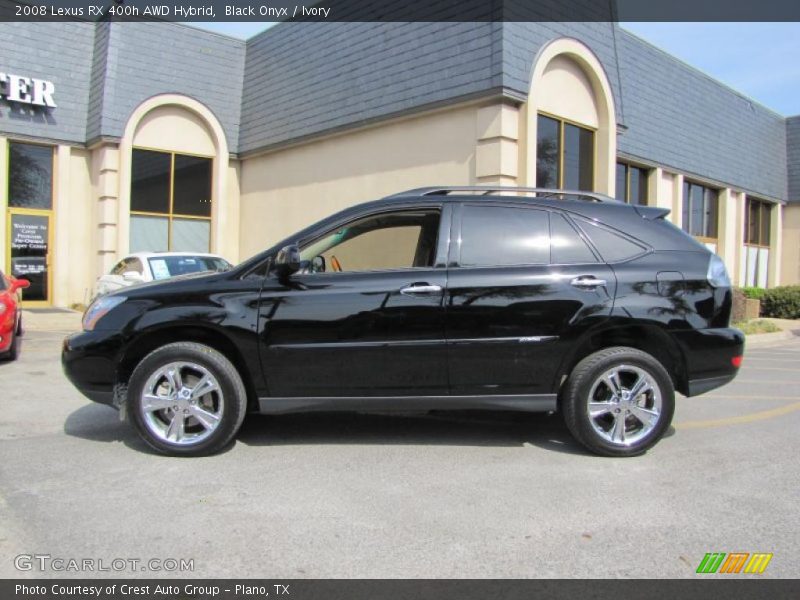 Black Onyx / Ivory 2008 Lexus RX 400h AWD Hybrid
