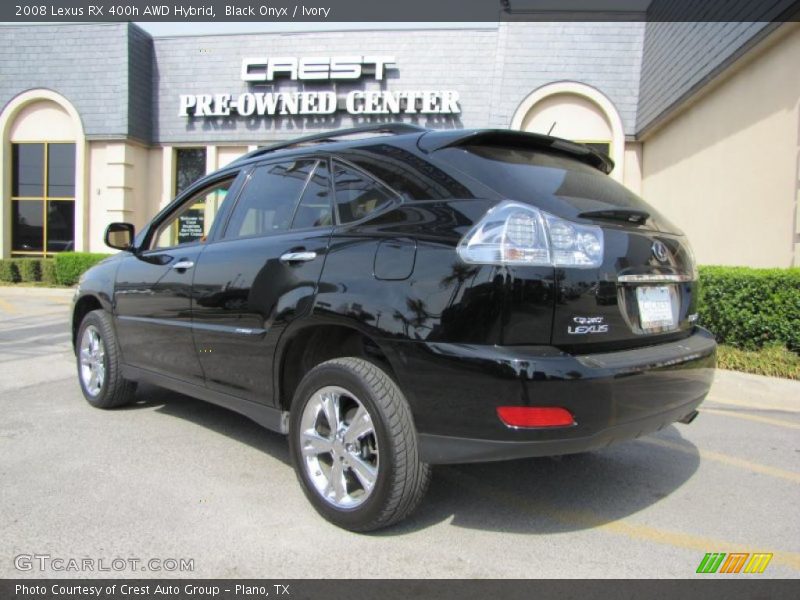 Black Onyx / Ivory 2008 Lexus RX 400h AWD Hybrid