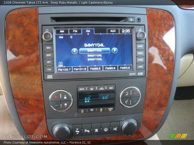Deep Ruby Metallic / Light Cashmere/Ebony 2008 Chevrolet Tahoe LTZ 4x4