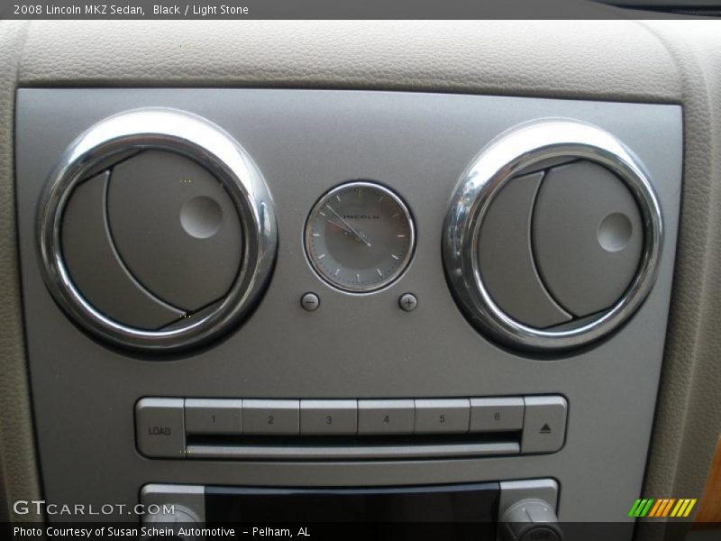 Black / Light Stone 2008 Lincoln MKZ Sedan