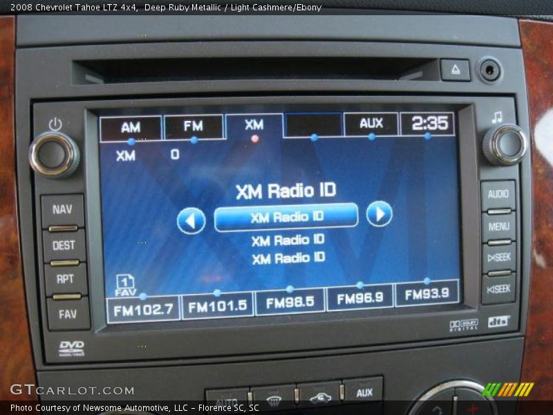Deep Ruby Metallic / Light Cashmere/Ebony 2008 Chevrolet Tahoe LTZ 4x4