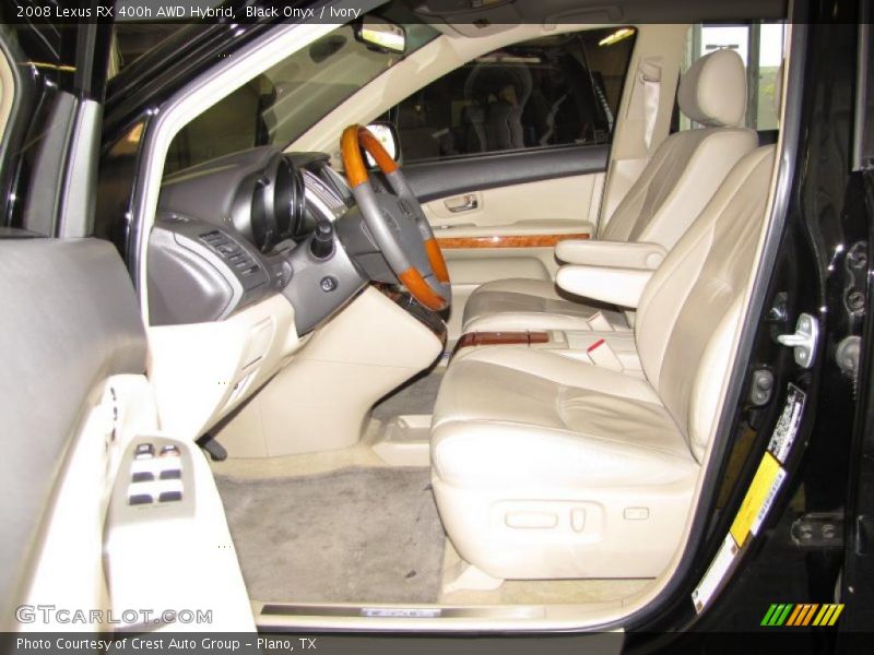 Black Onyx / Ivory 2008 Lexus RX 400h AWD Hybrid