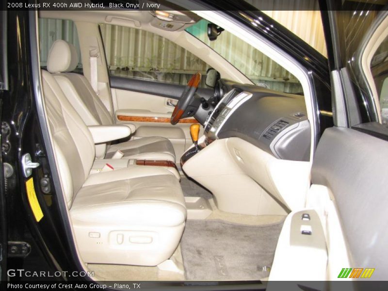 Black Onyx / Ivory 2008 Lexus RX 400h AWD Hybrid