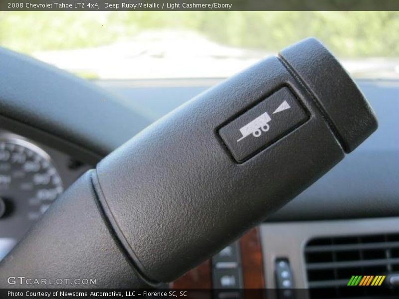 Deep Ruby Metallic / Light Cashmere/Ebony 2008 Chevrolet Tahoe LTZ 4x4