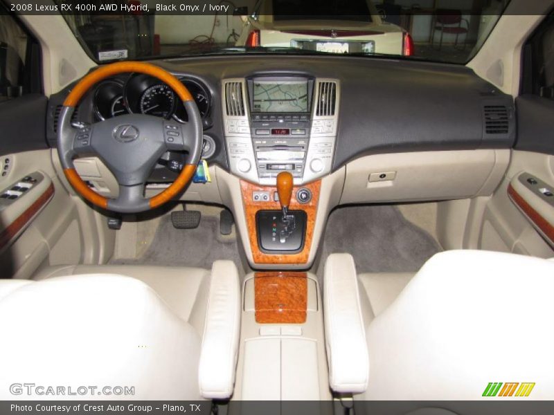 Black Onyx / Ivory 2008 Lexus RX 400h AWD Hybrid
