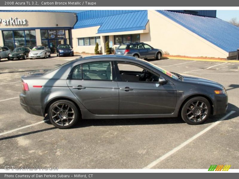 Carbon Bronze Metallic / Taupe 2008 Acura TL 3.2
