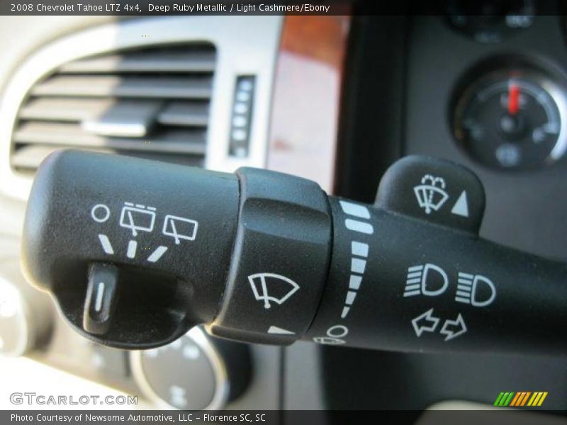 Deep Ruby Metallic / Light Cashmere/Ebony 2008 Chevrolet Tahoe LTZ 4x4