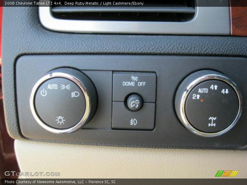 Deep Ruby Metallic / Light Cashmere/Ebony 2008 Chevrolet Tahoe LTZ 4x4