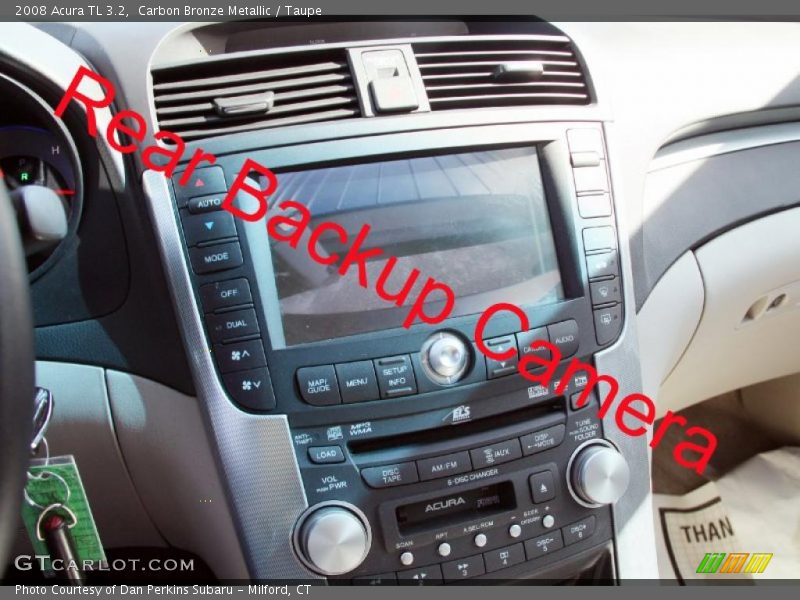Carbon Bronze Metallic / Taupe 2008 Acura TL 3.2
