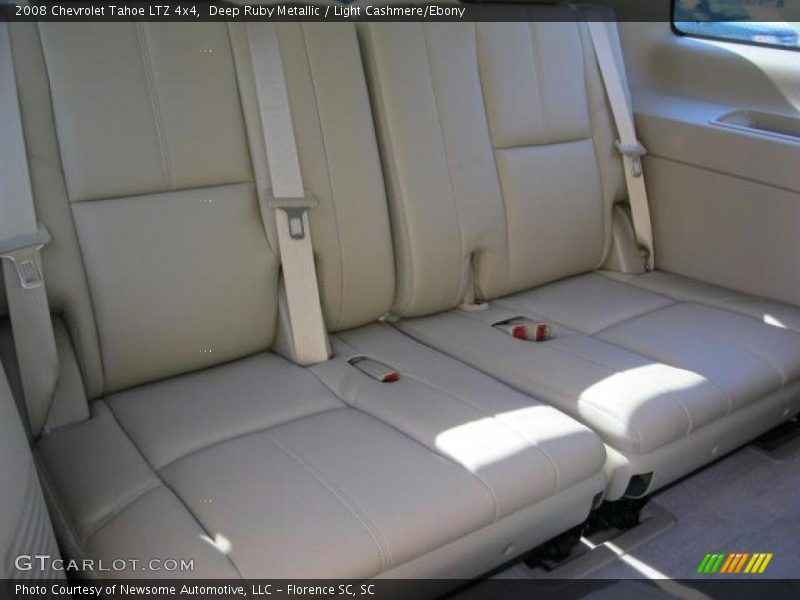 Deep Ruby Metallic / Light Cashmere/Ebony 2008 Chevrolet Tahoe LTZ 4x4
