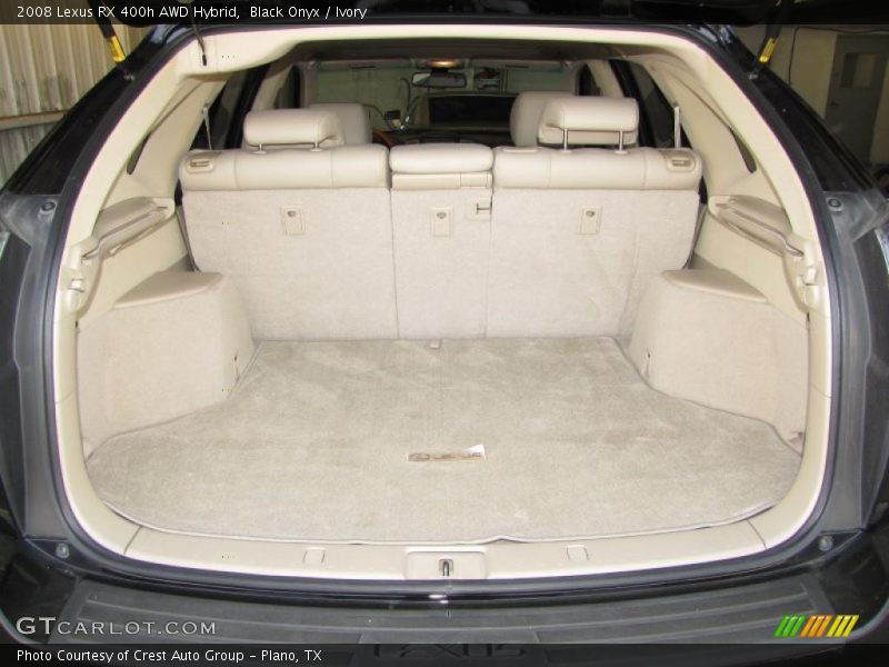 Black Onyx / Ivory 2008 Lexus RX 400h AWD Hybrid
