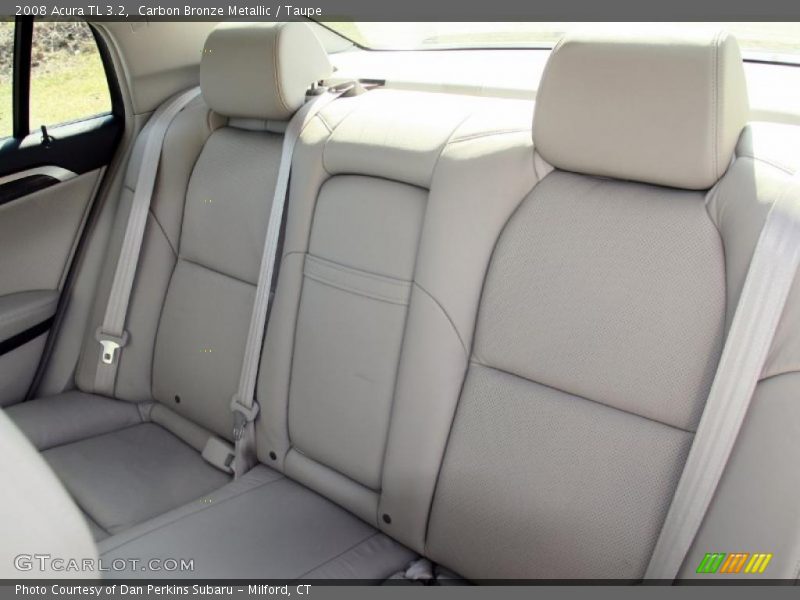 Carbon Bronze Metallic / Taupe 2008 Acura TL 3.2