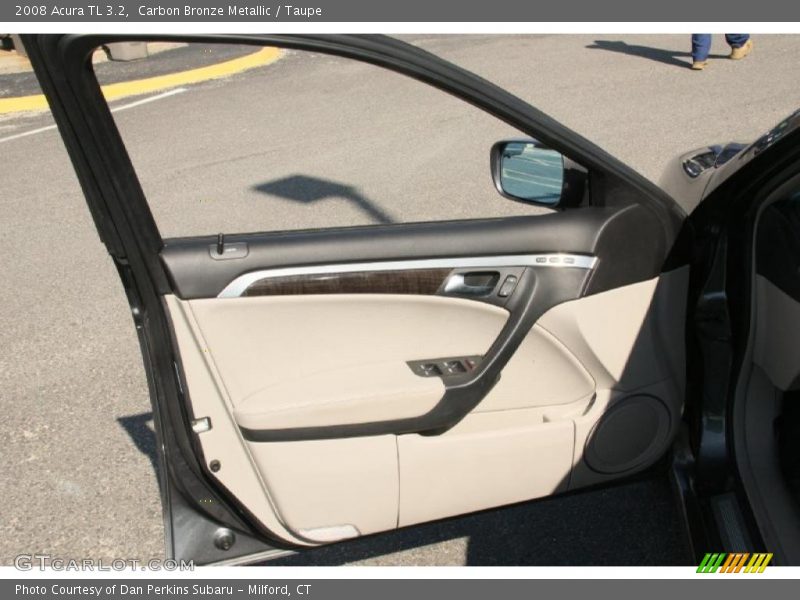 Carbon Bronze Metallic / Taupe 2008 Acura TL 3.2