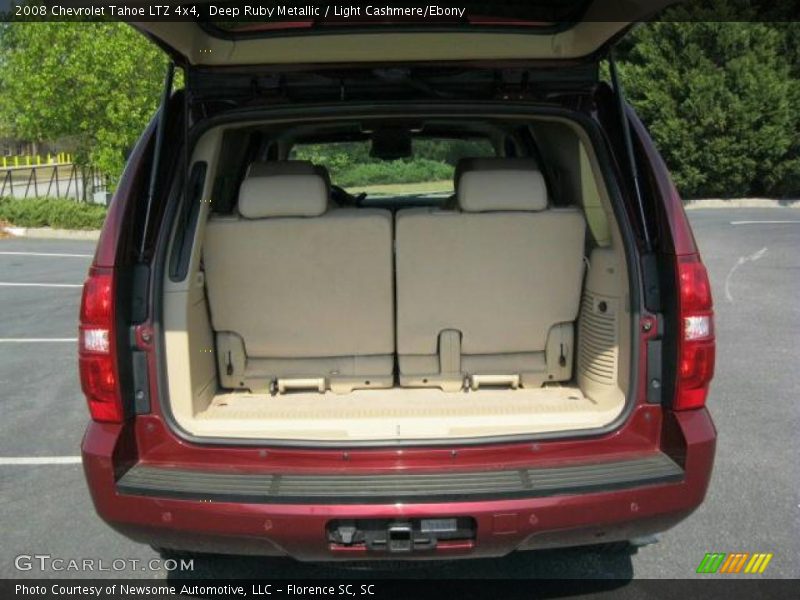 Deep Ruby Metallic / Light Cashmere/Ebony 2008 Chevrolet Tahoe LTZ 4x4