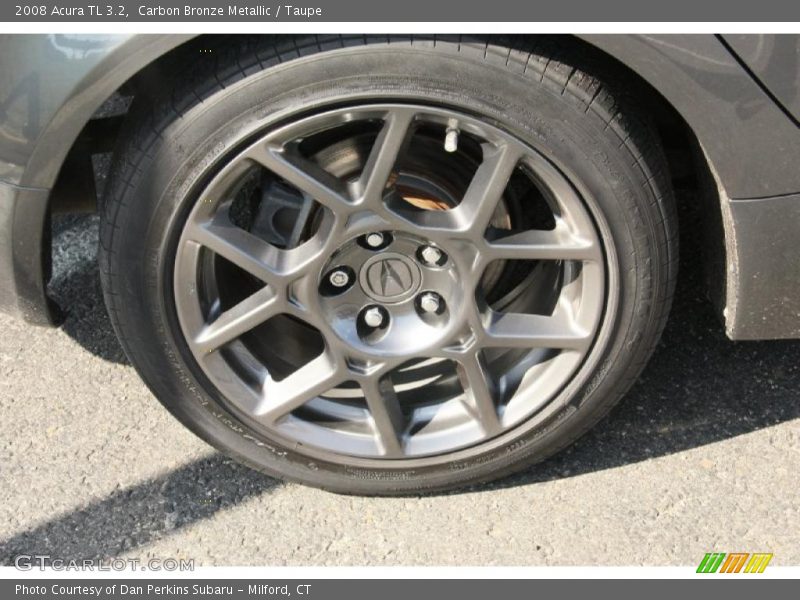 Carbon Bronze Metallic / Taupe 2008 Acura TL 3.2