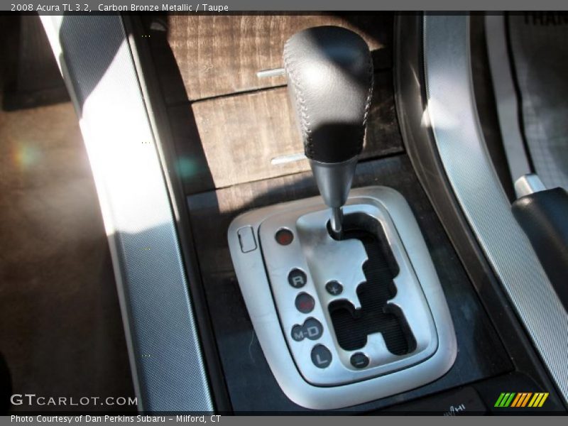 Carbon Bronze Metallic / Taupe 2008 Acura TL 3.2