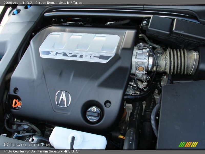 Carbon Bronze Metallic / Taupe 2008 Acura TL 3.2