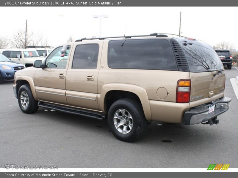  2001 Suburban 1500 LT 4x4 Sunset Gold Metallic