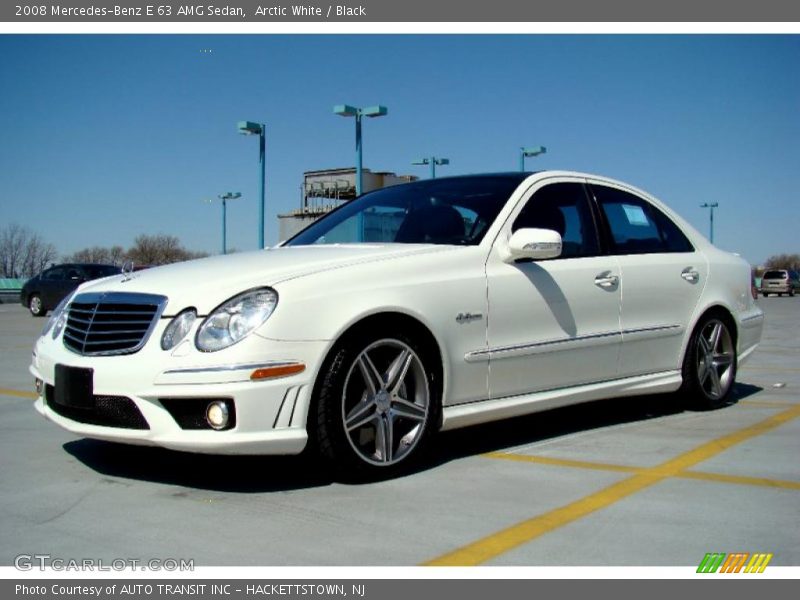  2008 E 63 AMG Sedan Arctic White