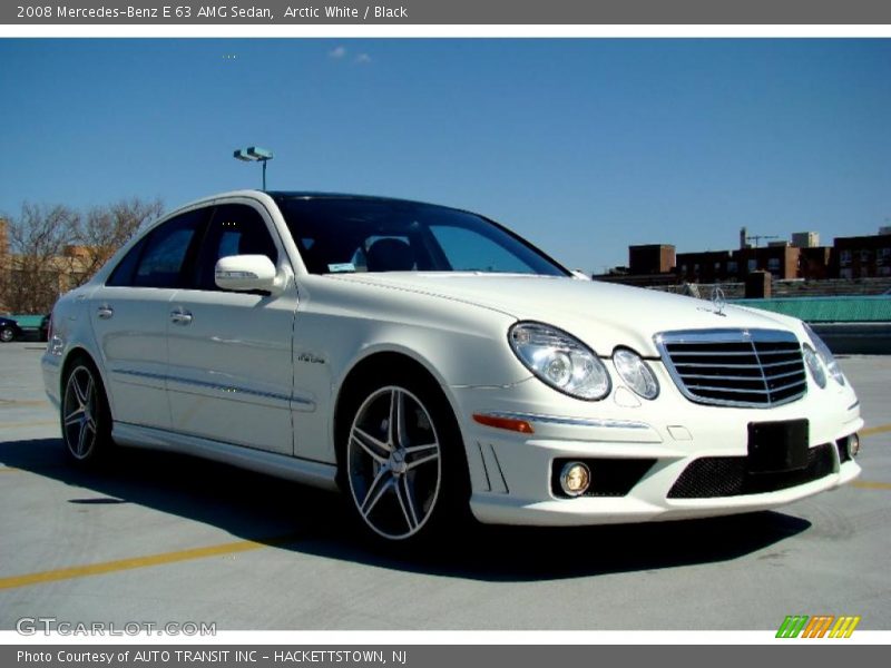  2008 E 63 AMG Sedan Arctic White