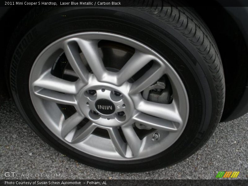 Laser Blue Metallic / Carbon Black 2011 Mini Cooper S Hardtop