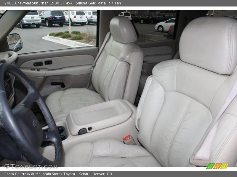  2001 Suburban 1500 LT 4x4 Tan Interior