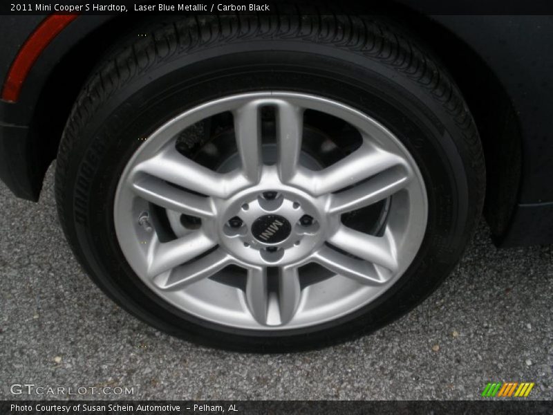 Laser Blue Metallic / Carbon Black 2011 Mini Cooper S Hardtop