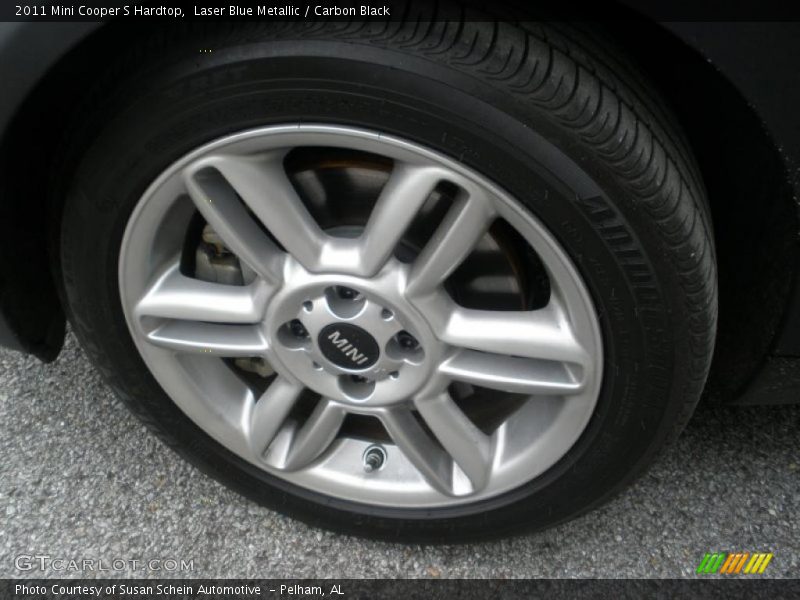 Laser Blue Metallic / Carbon Black 2011 Mini Cooper S Hardtop
