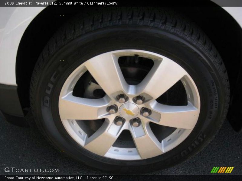 Summit White / Cashmere/Ebony 2009 Chevrolet Traverse LTZ