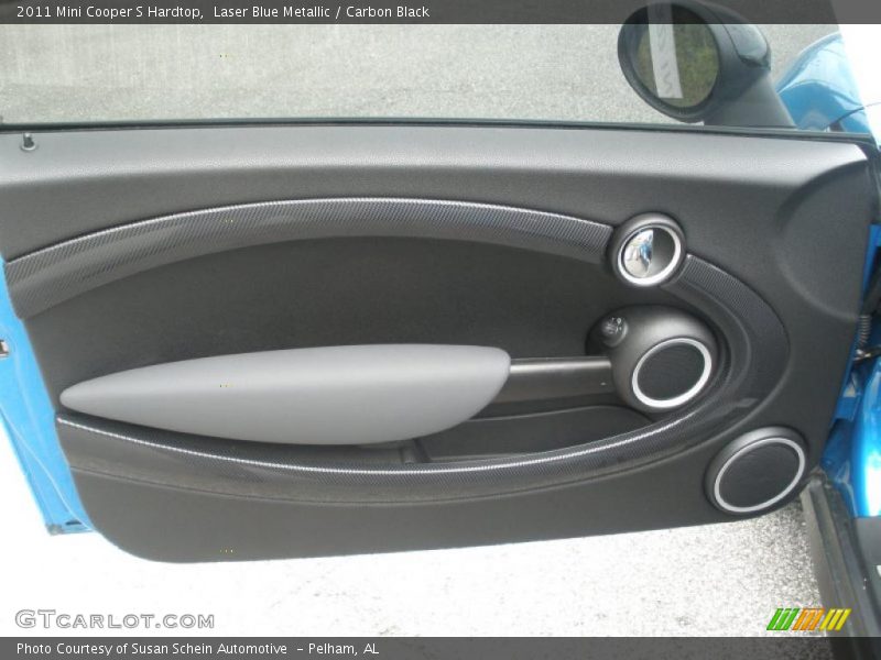 Laser Blue Metallic / Carbon Black 2011 Mini Cooper S Hardtop
